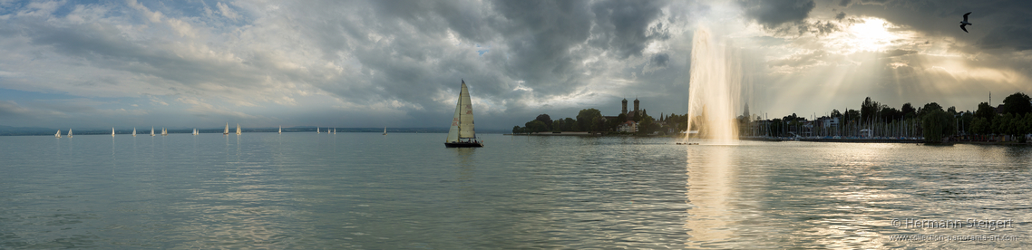 Abendstimmung bei Friedrichshafen Abendstimmung bei Friedrichshafen