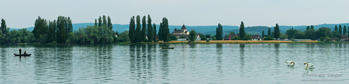 Blick auf das Kloster Reichenau Blick auf das Kloster Reichenau