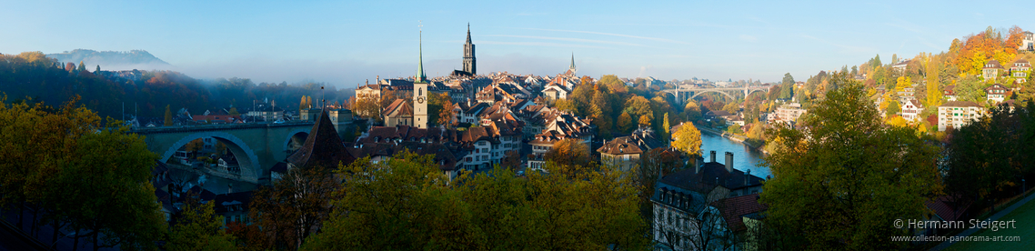 Blick auf die Berner Altstadt 1