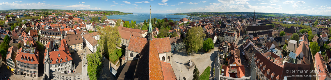 Blick vom Münster auf Konstanz und den Bodensee Blick vom Münster auf Konstanz und den Bodensee