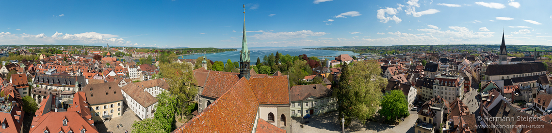 Blick vom Münster auf Konstanz