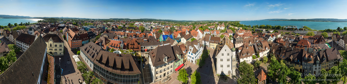 Blick vom Münster auf Radolfzell Blick vom Münster auf Radolfzell