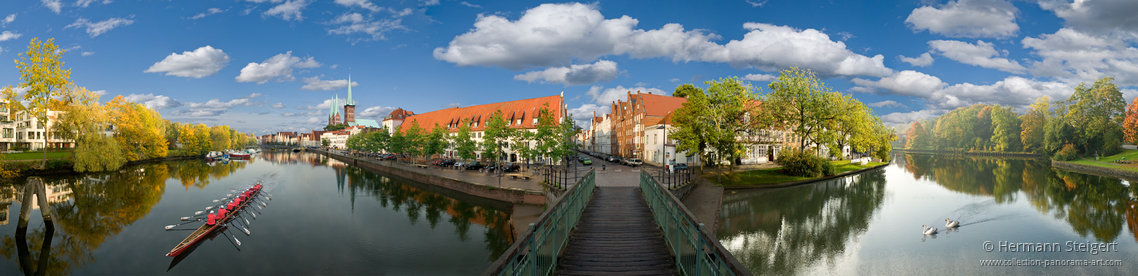 Dankwartbrücke über die Obertrave am Malerwinkel Dankwartbrücke über die Obertrave am Malerwinkel