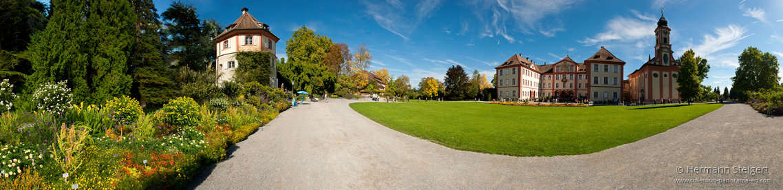 Das Deutschordenschloss auf der Insel Mainau Das Deutschordenschloss auf der Insel Mainau