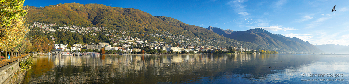 Locarno - Blick auf die Stadt Locarno - Blick auf die Stadt