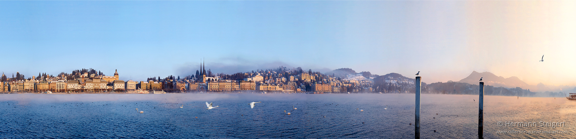 Luzern - Seepromenade Morgenstimmung