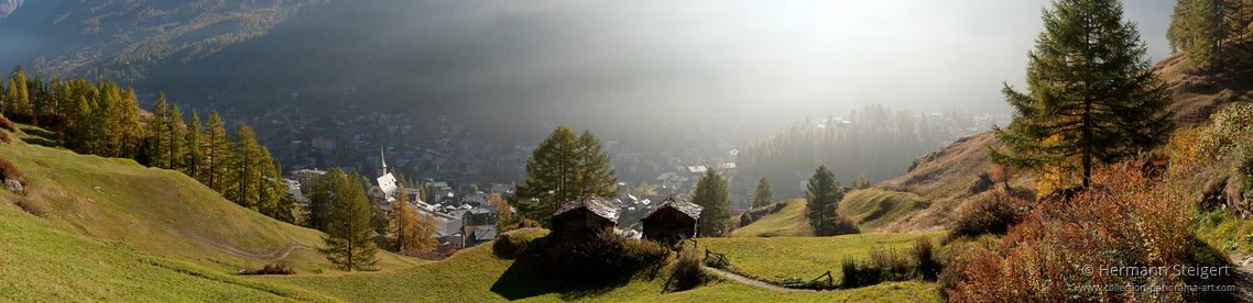 Morgenstimmung bei Zermatt