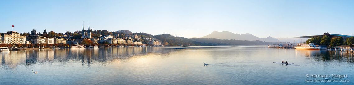 Seepromenade und Vierwaldstättersee Luzern