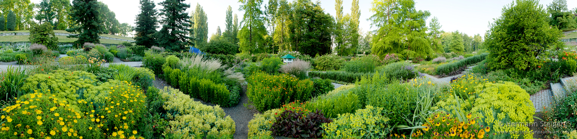 Staudengarten auf der Insel Mainau