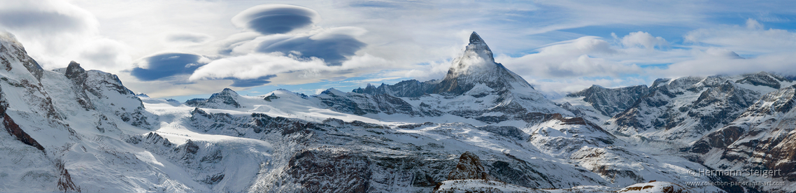 Vom Gornergrat mit Blick auf das Matterhorn Vom Gornergrat mit Blick auf das Matterhorn