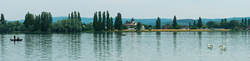 Blick auf das Kloster Reichenau