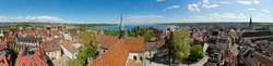 Blick vom Münster auf Konstanz