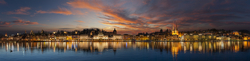 Luzern - Seepromenade Abendstimmung