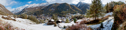 Neuschnee in Zermatt