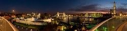 The Tower of London, the Tower Bridge and the Shard at Night