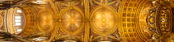 View of the mosaics in the Quire 1